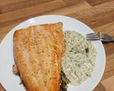 Foto del paso 10 de la receta: Salmón con setas y salsa de trufa