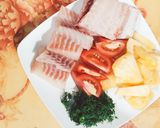 Hình bước làm 1 của món Bún cá diêu hồng cho bé