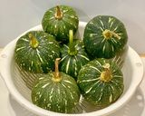Hình bước làm 1 của món Flan bí đỏ