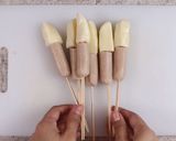 Foto langkah ke 1 dari resep Corndog Mozzarella Sosis.