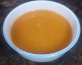 A picture of step 5 of Carrot Soup.