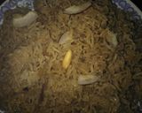 A picture of step 8 of Gur wale Chawal.