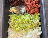 Sült hagymás tészta recept fázis 1 fotója