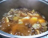 Foto del paso 3 de la receta Pechuga de pollo troceadas en guiso con ibéricos