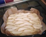 A picture of step 7 of Vickys Pear Pudding with a Cinnamon Sugar Crust, GF DF EF SF NF.