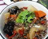 A picture of step 5 of Healthy Veggie Boiled Rice.
