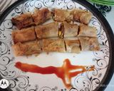 A picture of step 5 of Spring rolls.
