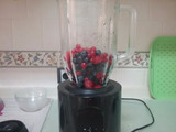 Smoothie de frutos rojos