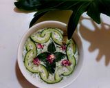عکس مرحله 4 از دستور بورانی کدو سبز وخیار