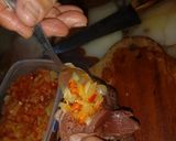 Foto del paso 4 de la receta: Carne rellena con papas al horno