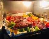Hình bước làm 2 của món Thăn bò nướng hương thảo