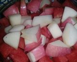 Foto langkah ke 3 dari resep Salad buah (mudah dan enak) ckup 3bhan untk saosnya.