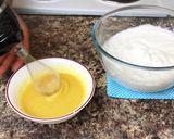 รูปขั้นตอนการทำที่ 3 ของ เมนูไข่ไร้น้ำมัน คัพเค้กไข่ฟูซูเฟล่ Cupcake Souffles