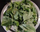 A picture of step 1 of Thotakura buttermilk gravy.