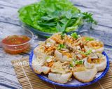 Hình bước làm 4 của món Bánh Mì Hấp Chay