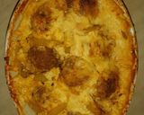A picture of step 6 of JJ's Potatoes and Meatball Bake🥔-with my twist🥔🥔🥔🥔🥔🥔🥔🥔.