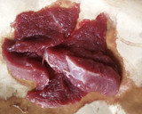 A picture of step 1 of Signature beef stew.