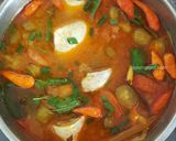 Foto langkah ke 5 dari resep Sup Ikan Patin Kuah Asam (Seger pake banget! 😋).