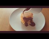 Foto langkah ke 6 dari resep 20.Pancake chocolate sauce.