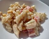 Színes tészta saláta recept fázis 5 fotója