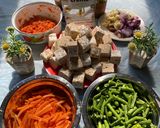Foto langkah ke 1 dari resep Sayur Tumpang Fiber Crème.