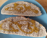 Foto del paso 1 de la receta: Tostadas de aguacate y jamón