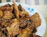 Hình bước làm 6 của món Gà om vừng