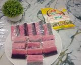 Foto langkah ke 9 dari resep Talam Ubi Ungu Bihun.
