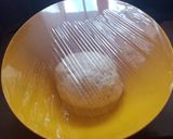 A picture of step 3 of Wool roll bread #my choice recipe challenge.