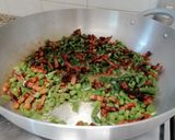 Foto del passaggio 4 della ricetta Paccheri pancetta affumicata e fagiolini