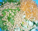 A picture of step 3 of Heinz beans salad.