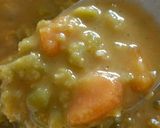 A picture of step 7 of Vickys Curried Split Pea Soup, GF DF EF SF NF.
