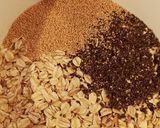 Foto del paso 1 de la receta: Bolitas de crema de maní y avena