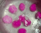 Foto langkah ke 6 dari resep Klepon Buah Naga.