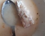 A picture of step 7 of Fish fingers served with French fries.