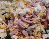 A picture of step 2 of Bok Choy Salad.