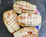 Foto del paso 1 de la receta: Berenjena rellena