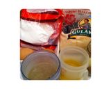 Foto langkah ke 1 dari resep Gluten Free Steamed Banana Cake.