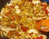 A picture of step 5 of Chinese cabbage stirfry.
