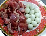 รูปขั้นตอนการทำที่ 1 ของ พะโล้ไก่ไข่นกกระทา
