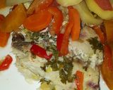 Foto del paso 4 de la receta: Pollo de mar al horno