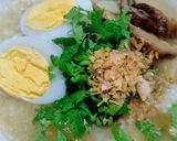 รูปขั้นตอนการทำที่ 9 ของ ข้าวต้มเห็ดหอม