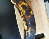 Foto del paso 1 de la receta: Enmoladas de plátano macho