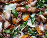 Foto langkah ke 4 dari resep Tumis Cumi Asin Pedas.
