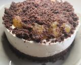 Foto del passaggio 4 della ricetta Cheesecake cioccolato ricotta e salsa alle mele