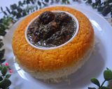 عکس مرحله 9 از دستور خورشت آلو اسفناج با گوشت قلقلی😋
