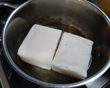 A picture of step 3 of Fried mung beans.