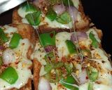 A picture of step 3 of Bread Pizza.