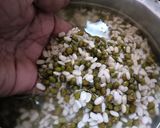 A picture of step 2 of Green Moong dal-Idli & Uttapam.