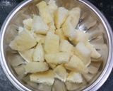 A picture of step 1 of Spicy fried idlis.
